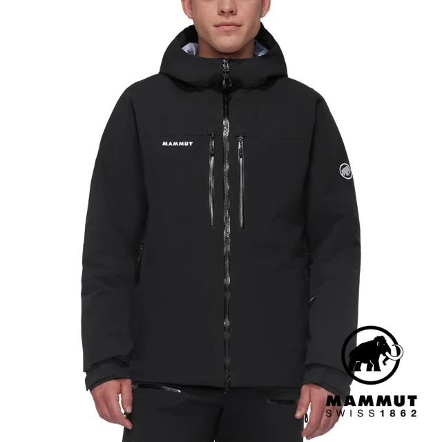 Mammut 長毛象 toney HS Thermo Hooded Jkt GRAIN 二合一滑雪防水保暖外套 黑色 男款 #1010-31070