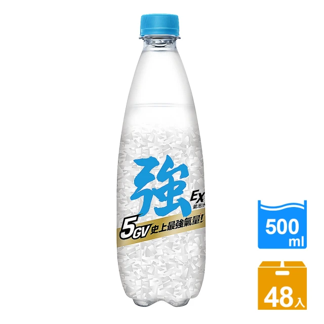 【泰山】強氣泡水500mlx2箱(共48入)