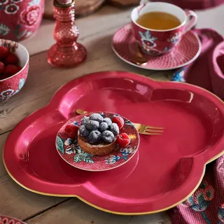 【PIP STUDIO】Home Deco 造型托盤31x36cm-深粉