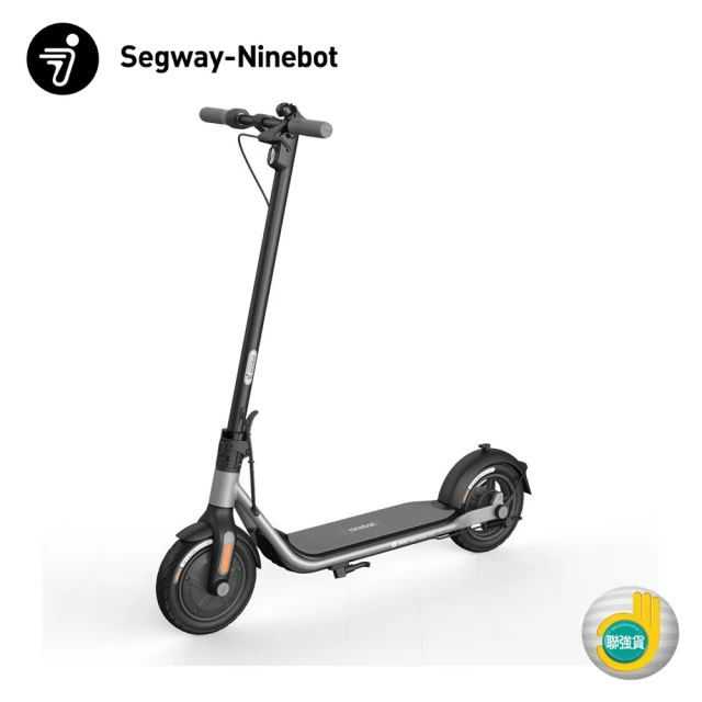 【Segway】D18W 摺疊電動滑板車｜10英吋防滑輪｜雙輪煞車｜腳踏車、自行車替代車款