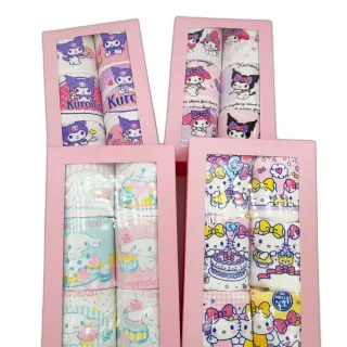 【SANRIO 三麗鷗】三麗鷗女童三角內褲6入組 
