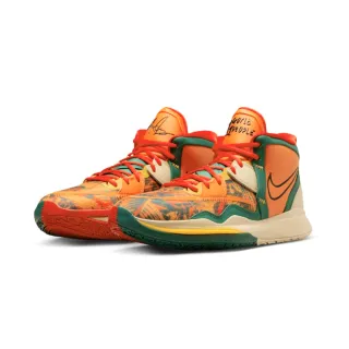 【NIKE 耐吉】Nike 籃球鞋 Kyrie Infinity EP 男鞋 夕陽橘 綠 KI 歐文 氣墊 夏日 世界和平 DO9615-800