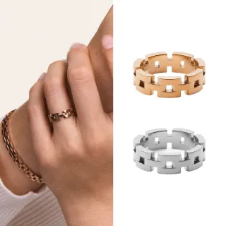 【Daniel Wellington】Link Inspired  啟發系列三環連接戒指(多色選擇)