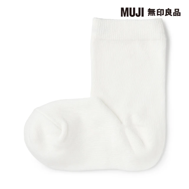 MUJI 無印良品 兒童棉混直角襪(共6色)