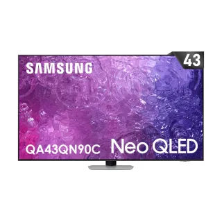 【SAMSUNG 三星】43型4K Neo QLED智慧連網 144Hz Mini LED液晶顯示器(QA43QN90CAXXZW)