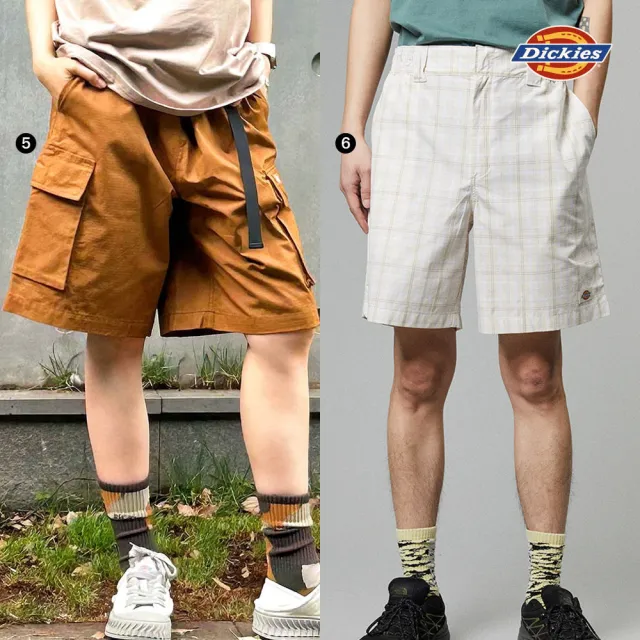 【Dickies】男女款迷彩/工裝/腰帶短褲/褲裙(多款任選)