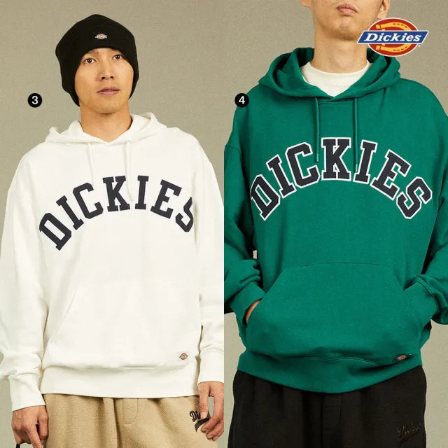 【Dickies】男女款刺繡Logo/印花連帽大學T(多款任選)