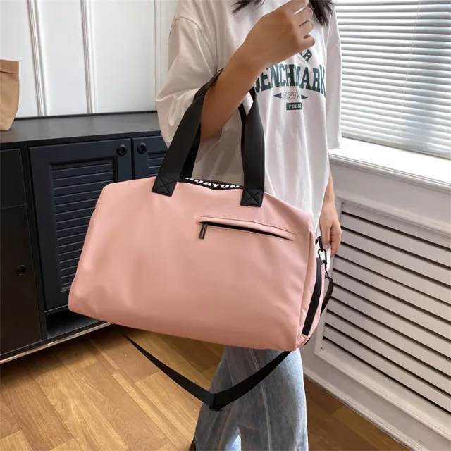 【MUAN】大容量乾濕分離健身包 手提短途行李包 運動包(旅行包/斜背包)