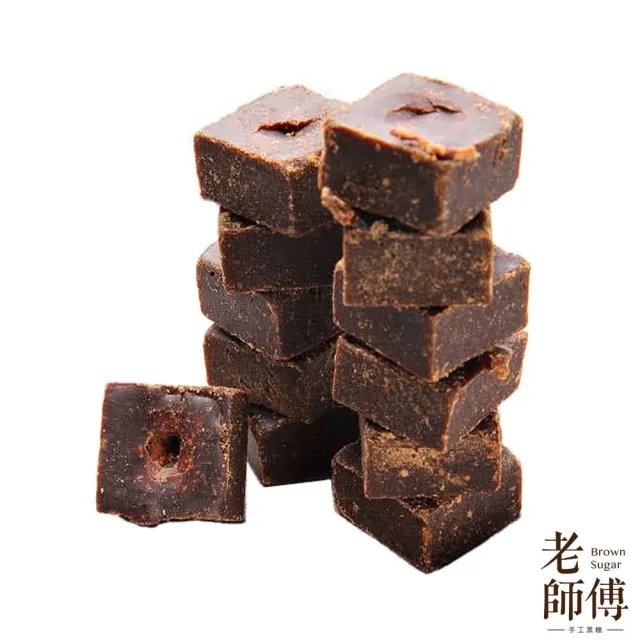 【老師傅台灣製】黑糖薑母茶磚500gx1包(獨立包裝)