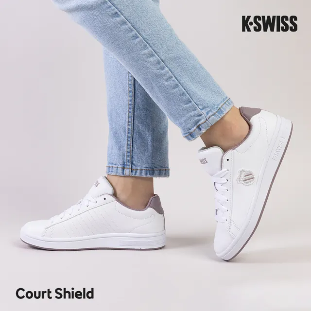 【K-SWISS】時尚運動鞋 Court Shield-男女-多款任選(快倉限定)