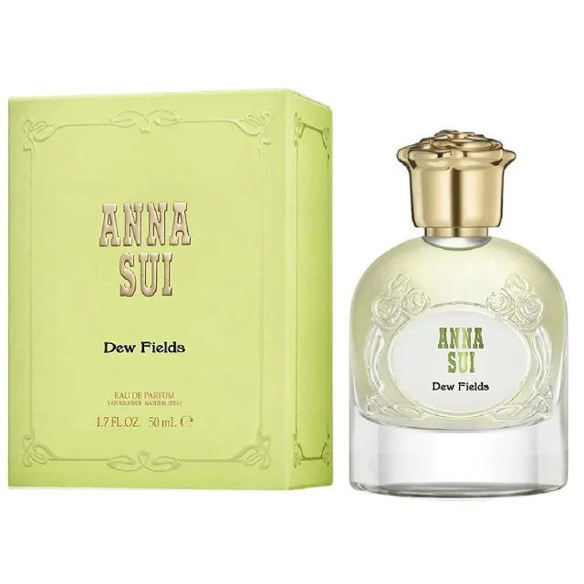 【ANNA SUI 安娜蘇】Anna Sui Secret Dew Fields 奇境夢遊淡香精 50ml 綠野之露(專櫃公司貨)