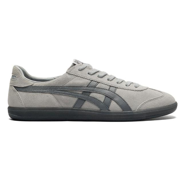 【Onitsuka Tiger】鬼塚虎 淺灰底深灰虎爪紋 TOKUTEN 休閒鞋 (1183C431-020)