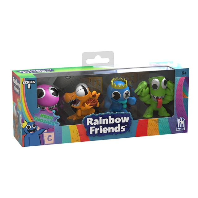 ToysRUs 玩具反斗城 Rainbow friends 彩虹朋友收藏公仔組