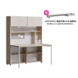 【DESKER】DESK SET 韓國設計監製 1400型 五層書桌組 140*60*174cm（收納型含燈）(辦公桌/專人組裝)