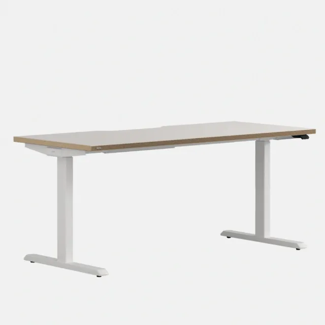 【DESKER】MOTION DESK 韓國設計監製 1600型 升降式電動桌 160x70cm(電動升降桌/辦公桌/環保板材/專人組裝)