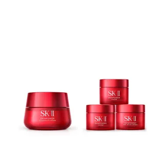 【SK-II】官方直營 致臻肌活能量活膚霜80g送45g(禮盒組/經典or輕盈任選/乳霜)