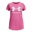 【UNDER ARMOUR】UA 童裝 男童 女童 LOGO 短袖上衣 T恤 吸濕排汗(2件組)