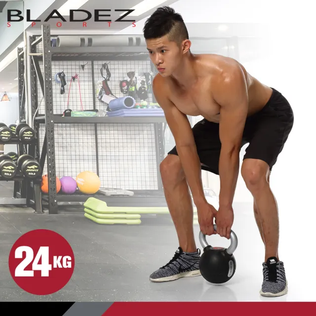 【BLADEZ】Kettlebell 24Kg包膠壺鈴