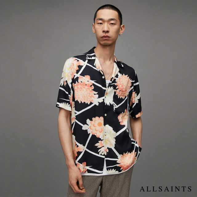 ALLSAINTS SAKURA 夏威夷花襯衫 MS077Z(舒適版型)