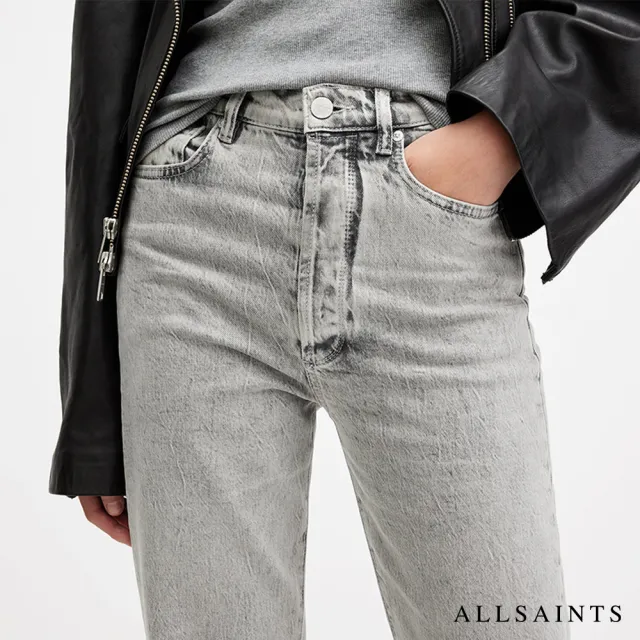 【ALLSAINTS】EDIE 高腰直筒牛仔褲 WE508Z(舒適版型)