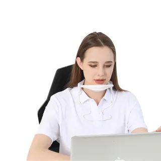 【MUAN】弧形支撐頸椎牽引器 防低頭前傾頸托 頸椎固定托 護頸帶