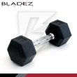 【BLADEZ】六角包膠啞鈴-5KG(二入組)