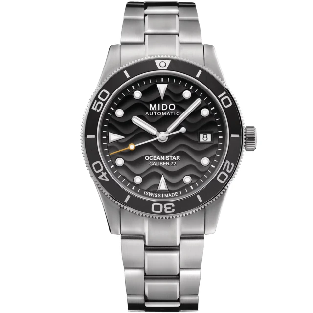 MIDO 美度 官方授權 金秀賢廣告系列 OCEAN STAR 39 海洋之星潛水機械錶-39mm 雙11 優惠(M0269071106100)