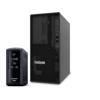 【Lenovo】E-2324G 四核直立伺服器(ST50 V2/E-2324G/16G/1TBx2 HDD/300W/2022ESS)