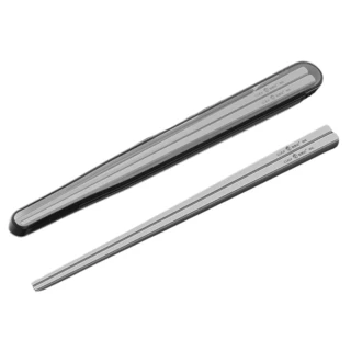 【GER 泰】CUGF超輕防燙純鈦筷子 圓款(1雙裝 好攜帶 防燙 輕量化)