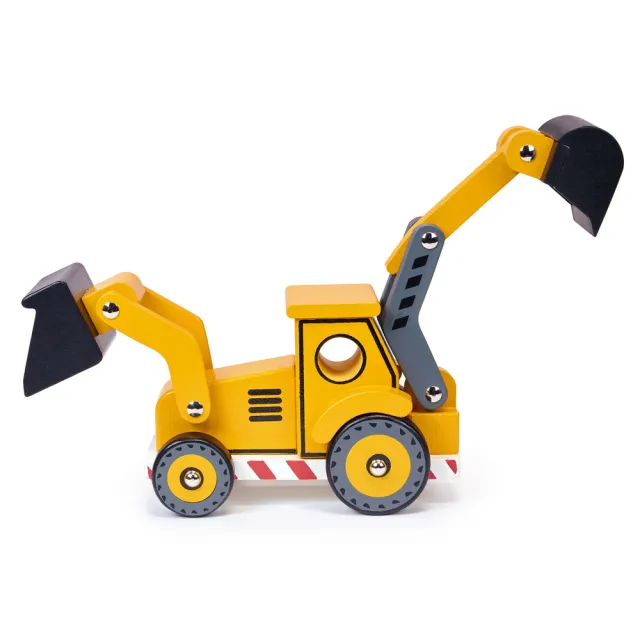 【mentari】工程兩用挖土機(玩具車/交通工具/兒童玩具)