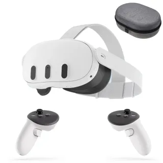 【Meta Quest】Meta Quest 3 VR 頭戴式裝置日規主機+專用收納包(512G)