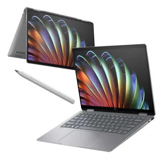 【HP 惠普】超值Office2024★14吋R7-8840HS OLED翻轉觸控筆電(ENVY x360 14-fa0029AU/32G/1TB SSD/W11)