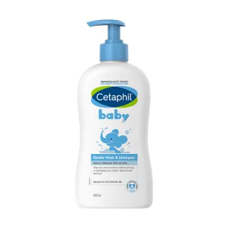 【Cetaphil 舒特膚】官方直營 baby溫和洗髮沐浴乳 400ml(嬰幼洗髮精沐浴乳)