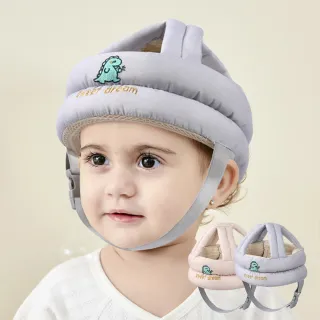 【Loga】嬰兒學步防摔帽 寶寶學走路護頭帽 嬰兒頭部保護墊 透氣防撞安全帽 護頭帽 新年禮物