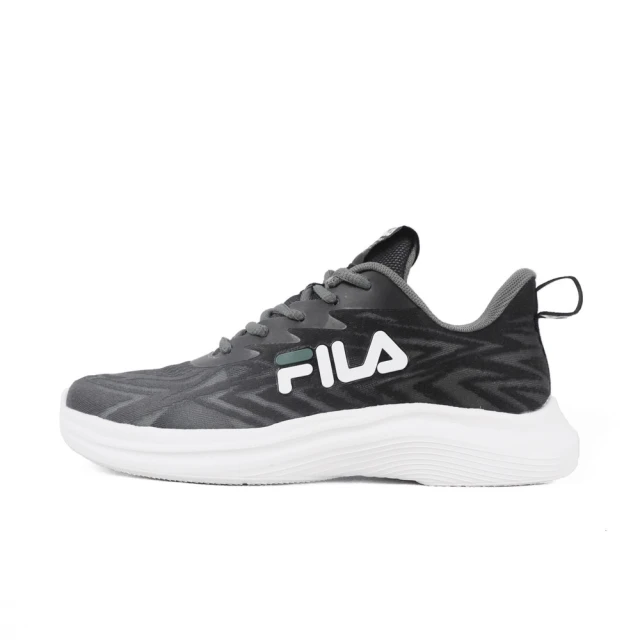 FILA Cft Spong 男 慢跑鞋 運動鞋 休閒 輕量 透氣 緩衝 彈力 灰(1-J924W-001)