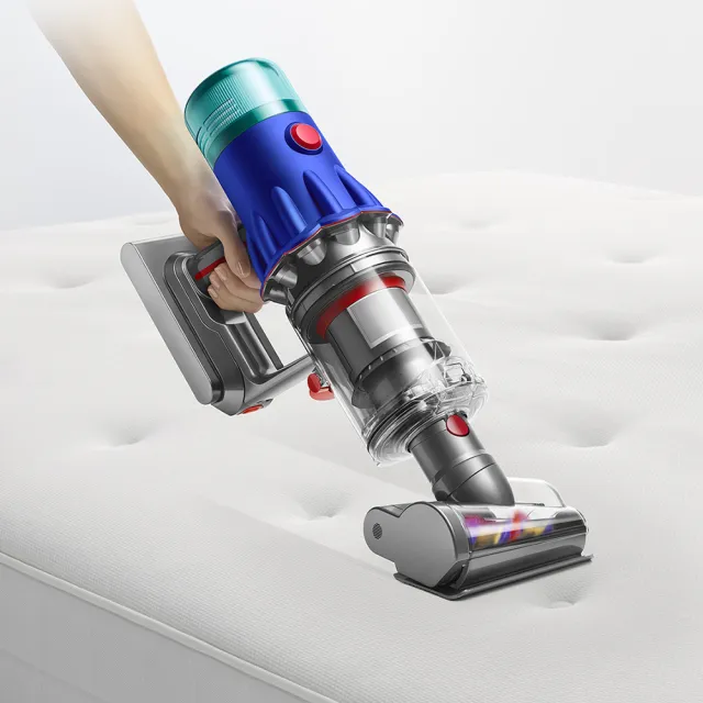 【dyson 戴森】V12 Detect Slim Fluffy SV46 強勁輕量智慧無線吸塵器 光學偵測(升級HEPA過濾)