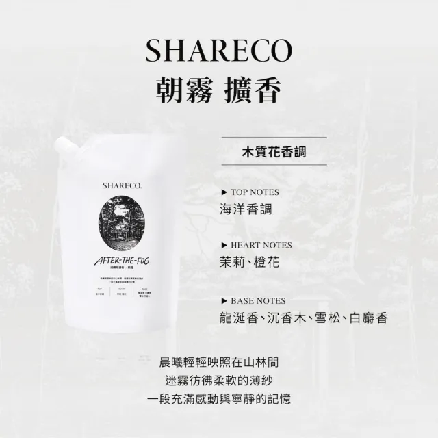 【SHARECO】捕蠅草迷幻空間擴香方瓶200ml x2/空瓶不含擴香棒&擴香液+擴香補充包450ml(多款任選)