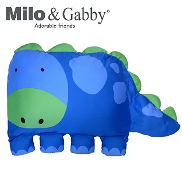 【Milo&Gabby】動物好朋友-可水洗防蹣兒童枕心+枕套組-2歲以上(多款可選)