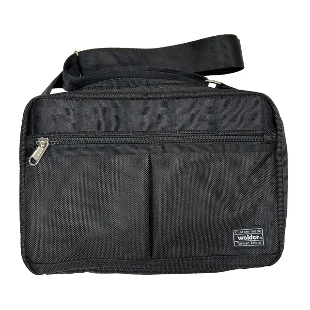 【SNOW.bagshop】雙11 側背包 中容量 二主袋+外袋共三層 防水尼龍布 台灣製造 YKK零件)