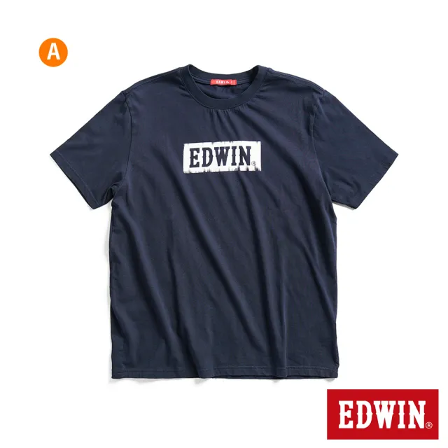 【EDWIN】男裝 網路款 純棉LOGO短袖T恤(共10款)