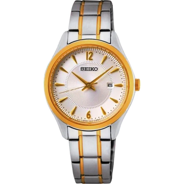 SEIKO 精工 官方授權 優雅簡約時尚女腕錶 錶徑29.9mm SK008(SUR474P1)