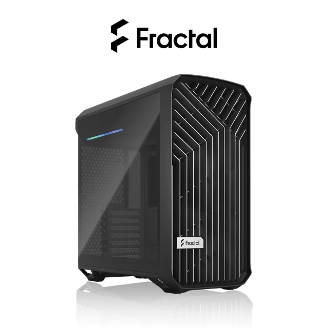 Fractal Design Torrent Compact 玻璃側板版(強大性能緊湊型EATX機殼 原廠2年保固)