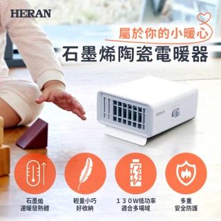 【HERAN 禾聯】石墨烯陶瓷式電暖器(HPH-01UN010)