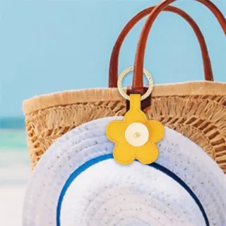 【可愛小花】花朵磁吸帽夾(帽子收納 無痕磁吸夾 鑰匙圈 漁夫帽 夾子 帽子 包包掛件 手提包 磁鐵)