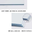【QW家居】壓克力無框組合鏡4片裝 全身鏡 附膠鏡面貼(40x40cm 防爆防碎 自由拼貼 鏡面貼)