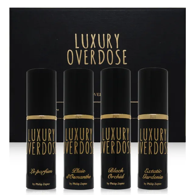【Absolument Parfumeur 禁忌之香】Luxury Overdose Discovery Set EDP 淡香精禮盒 4 x 10ml(平行輸入)