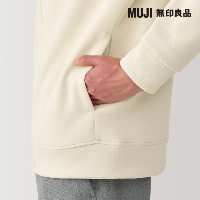 【MUJI 無印良品】男抗UV速乾裏毛拉鍊連帽外套(共3色)