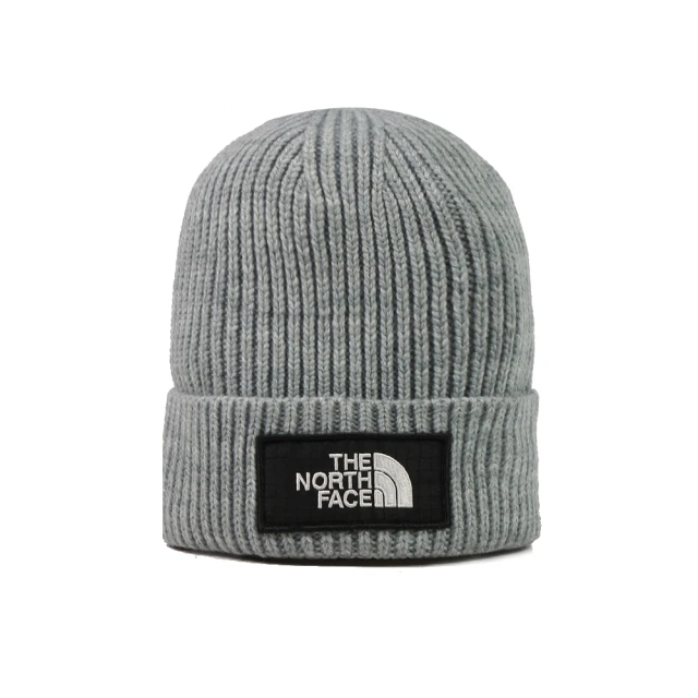 The North Face LOGO BOX CUFFED BEANIE 毛帽 男女 - NF0A3FJX92O1