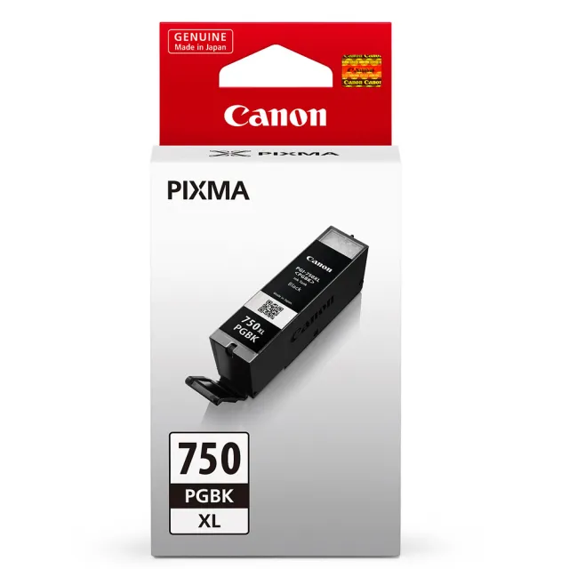 【Canon】官方直營 PGI-750XL-BK 原廠黑色高容量墨水匣(適用:MG5470/MG5570/MG5670/MG6370/MG7570/MG7170/