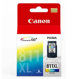 【Canon】官方直營 CL-811XL 原廠彩色高容量墨水匣(MP237/MP258/MP268/MP276/MP287/MP486)